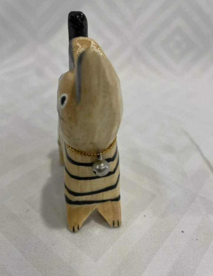 Small Hand Carved Hand Painted Wood