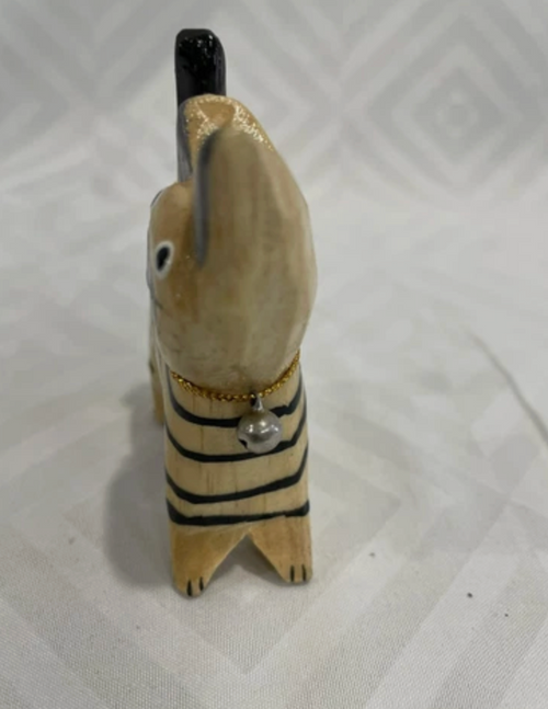 Small Hand Carved Hand Painted Wood